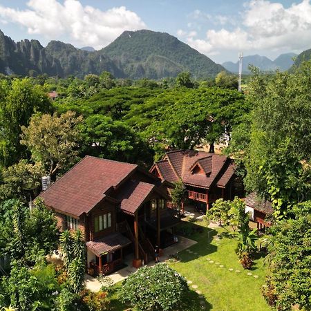 Namsong Bridge Bungalows Vang Vieng Zewnętrze zdjęcie
